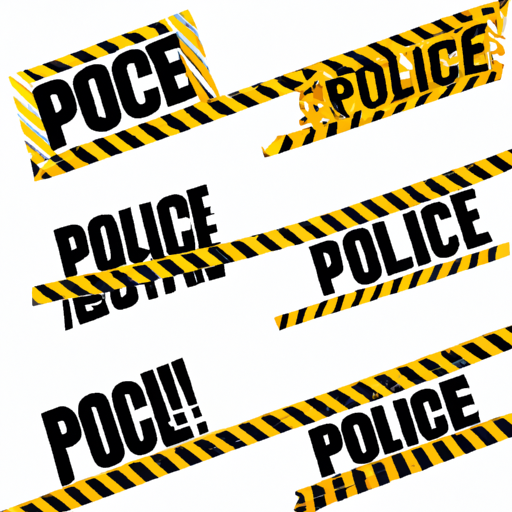 Police Tape at Crime Scene