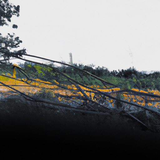 Police tape, emergency services at crime scene