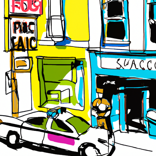 San Francisco street, police arrest, sandwich shop