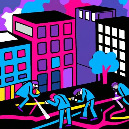 Search Party in Urban Area