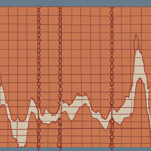 Seismic graph showing earthquake activity